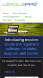Mobile Screenshot of leaguepro.com